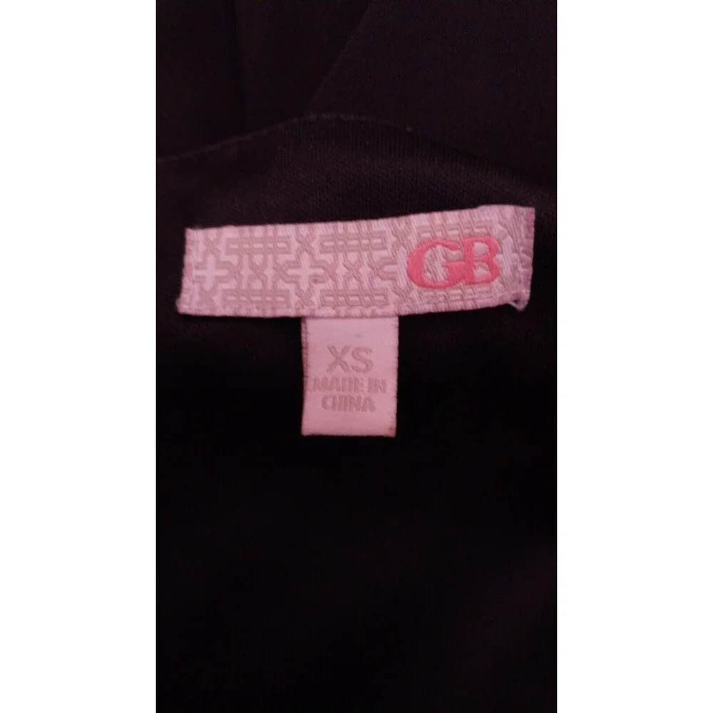 Black GB Gianni Bini Jumpsuit Womens Wide Leg Cutout V-Neck Sleeveless XS - Picture 9 of 9